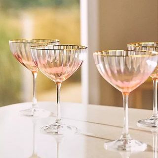 Waterfall Coupe Glasses