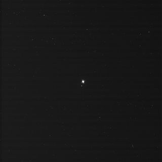 Cassini Raw Image of Earth and Moon