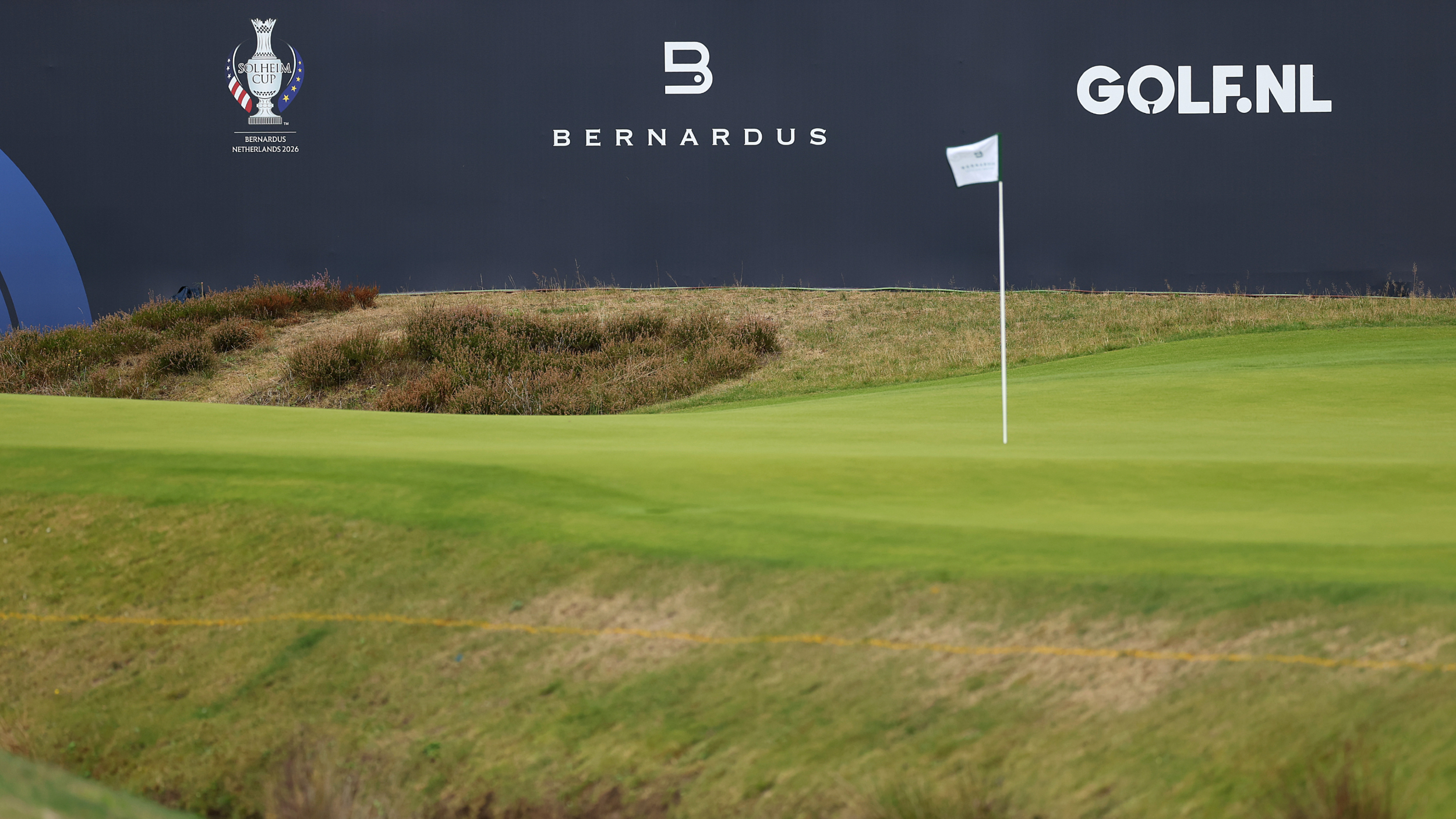 The 9th green at Bernardus Golf       
