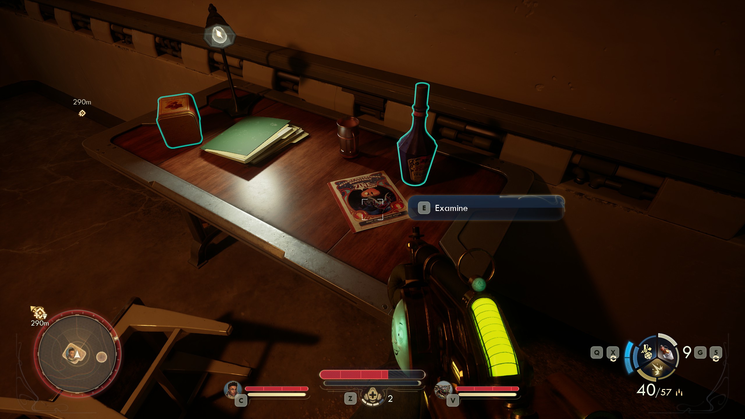 Outer Worlds 2 mag location on desk