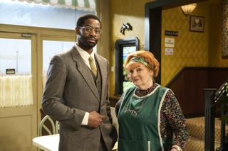 Kate and Koji season 2: Brenda Blethyn and Okorie Chukwu as Kate and Koji.