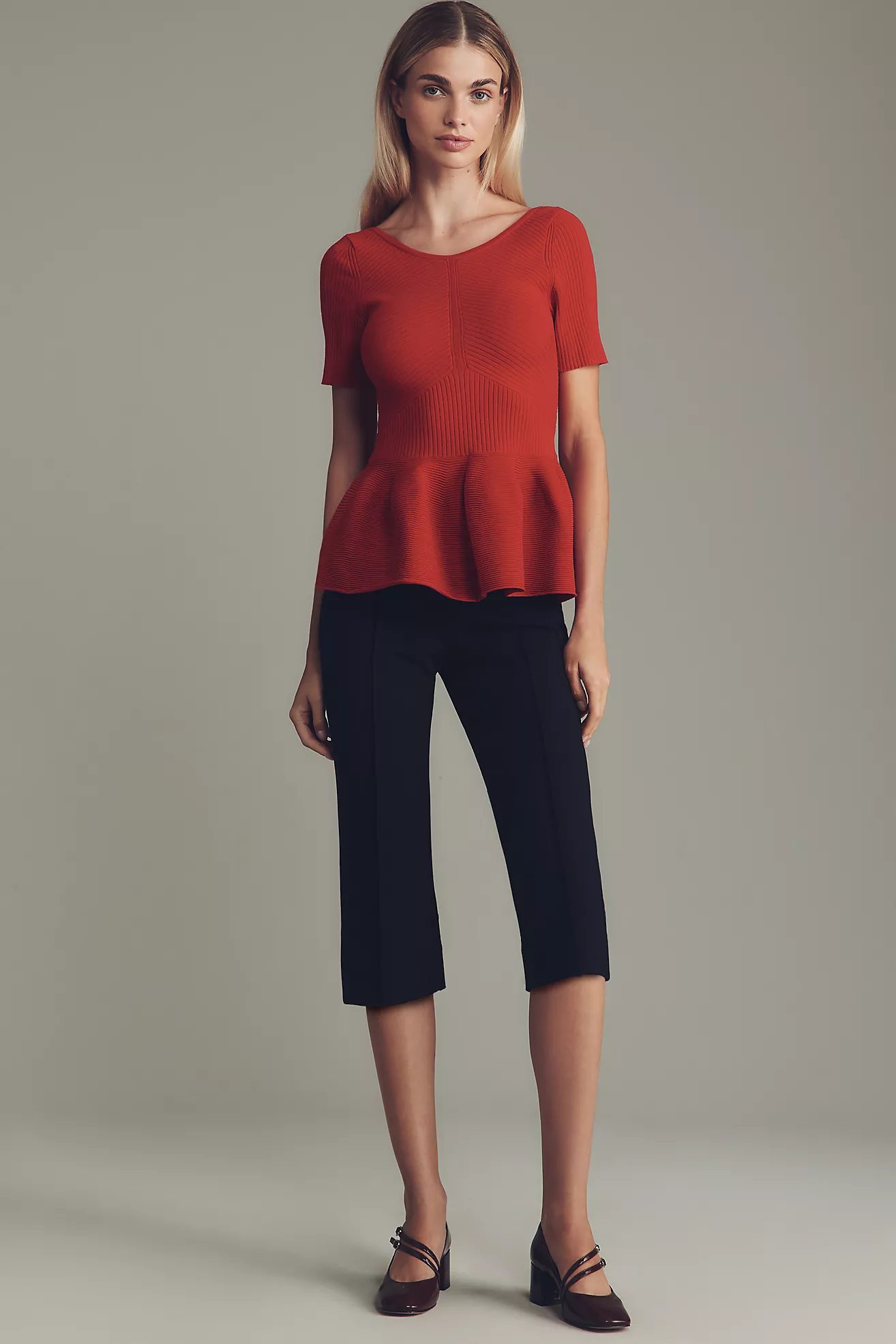 Maeve Pull-On Capri Pants