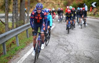 Max Poole during the Tour of the Alps