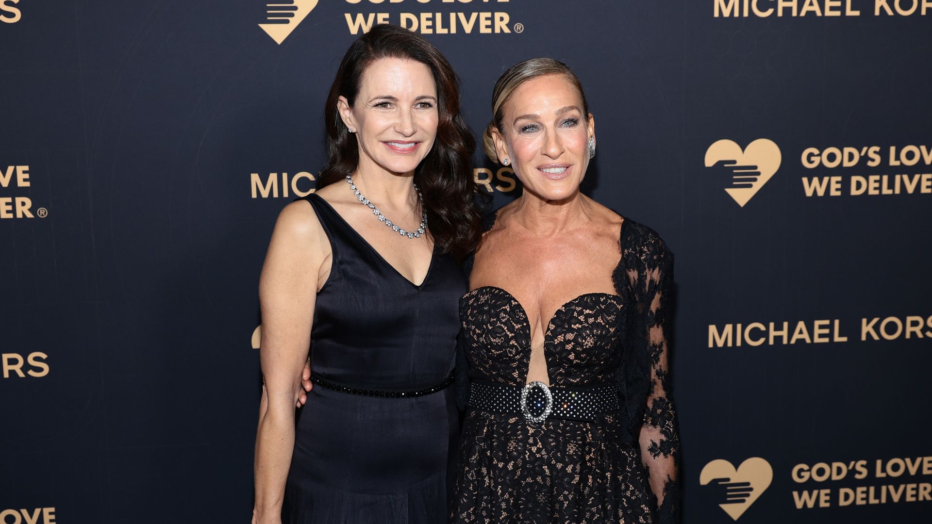 Kristin Davis and Sarah Jessica Parker