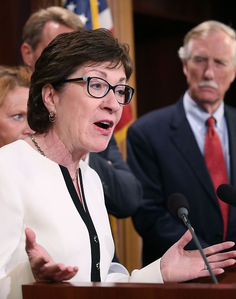 Senator Susan Collins.