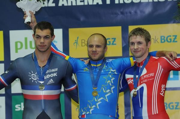Denis Dmitriev (Russia) took the gold, ahead of Kevin Sireau (France) and Jason Kenny (Great Britain).