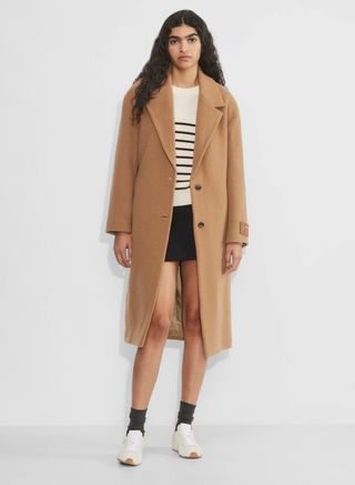 Aritzia, Wilfred The Only Coat - Wool Cashmere in Classic Camel