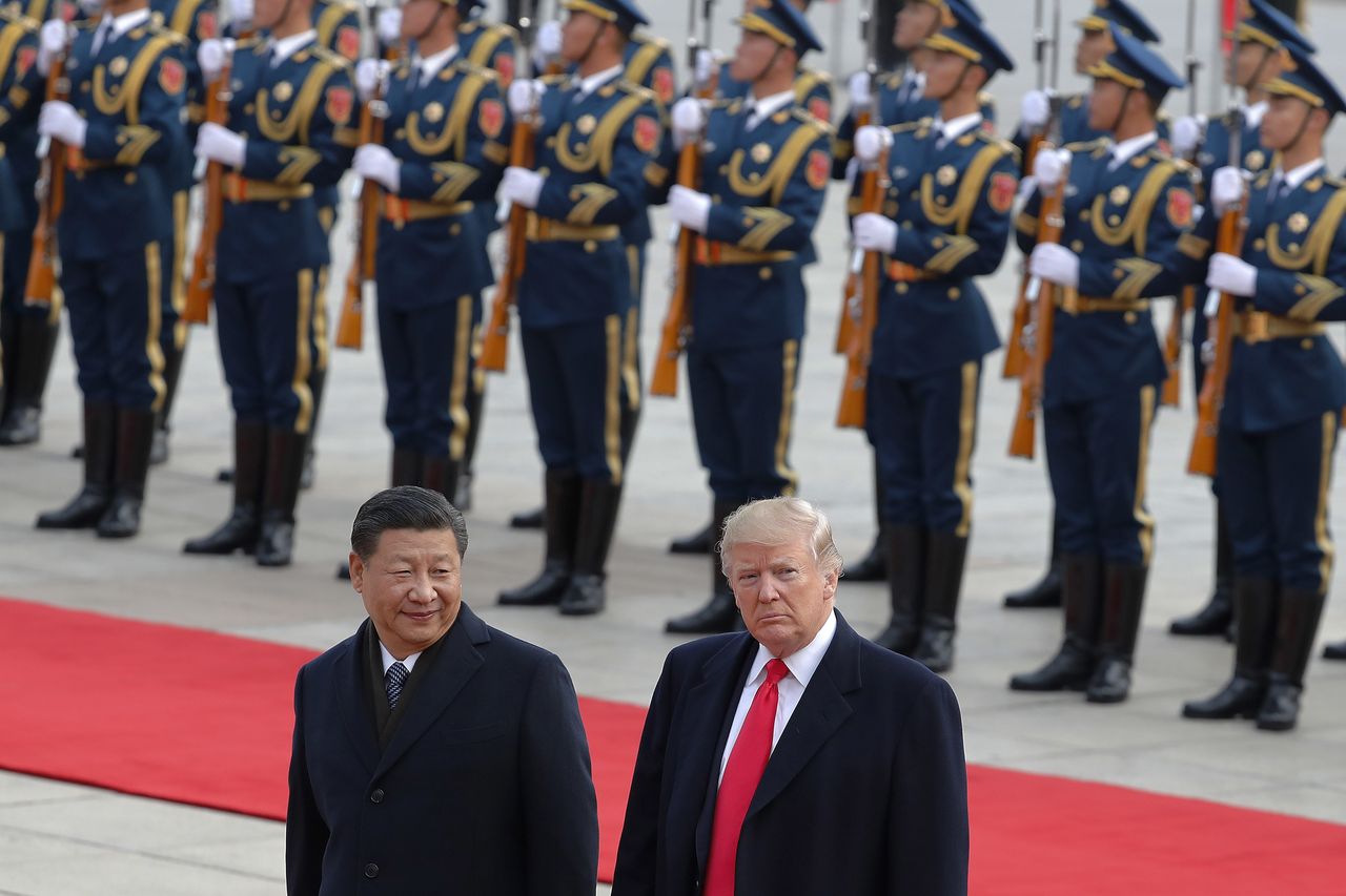 President Donald Trump and Chinese President Xi Jinping.