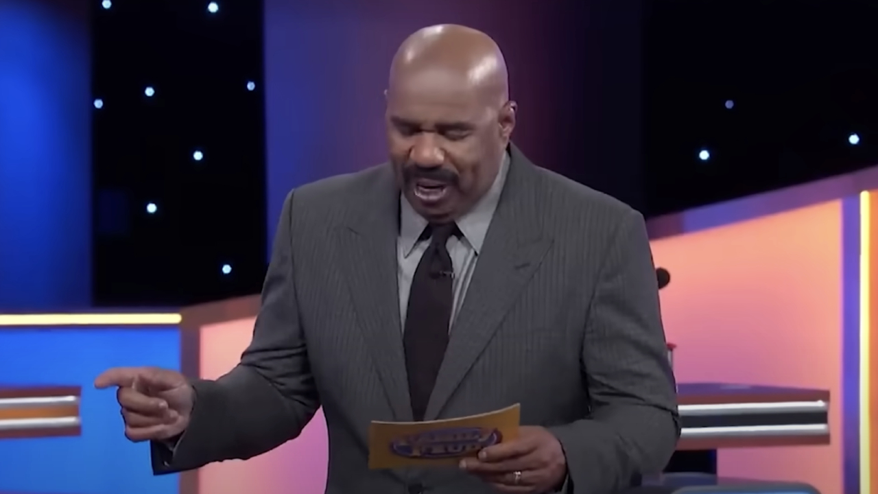 Steve Harvey on Family Feud