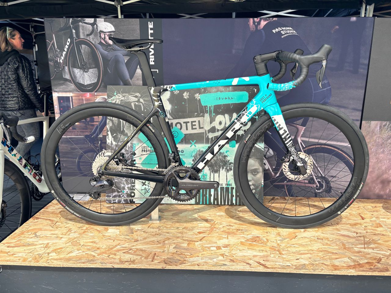 Haro bikes on display at Eurobike