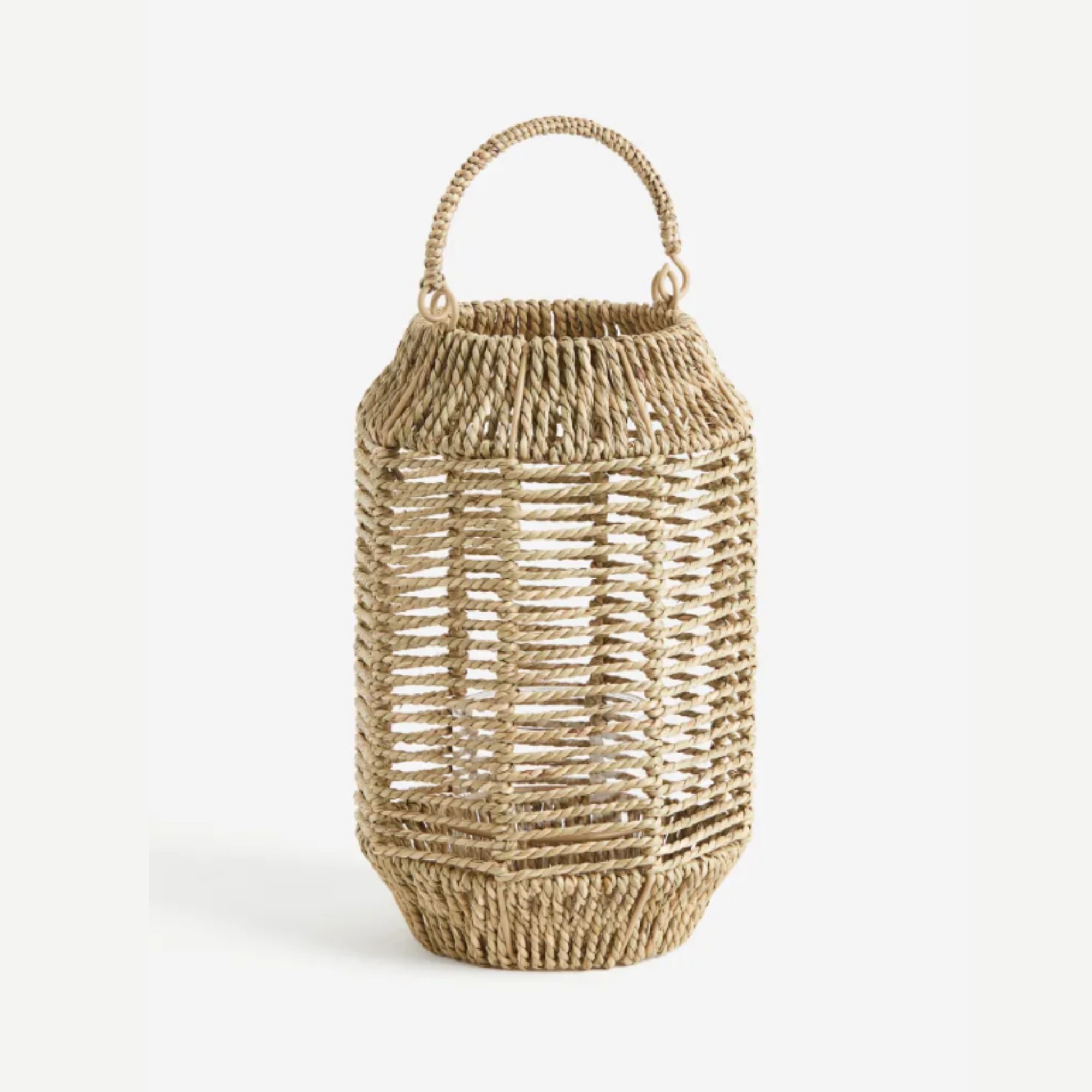 H&M Seagrass candle holder 