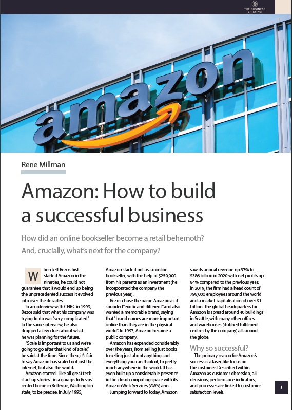 Amazon: How To Build A Successful Business | ITPro