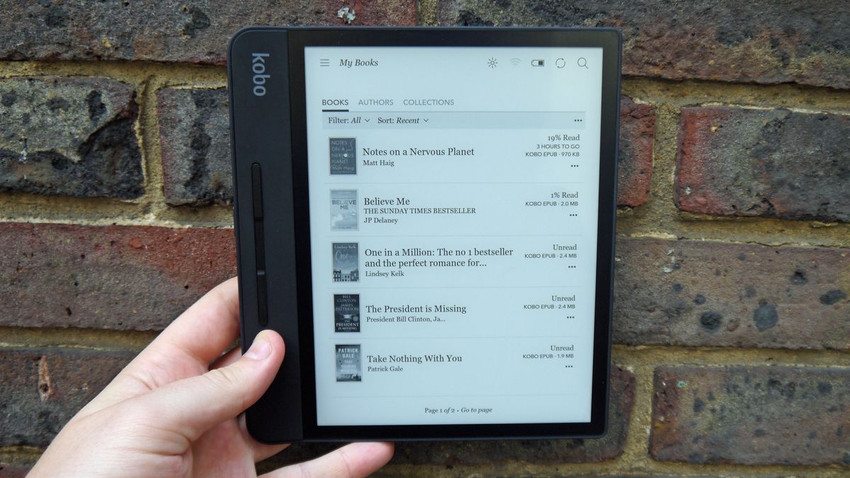 Store, interface, battery life and verdict Kobo Forma review Page 2