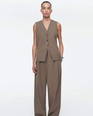 COS, Relaxed Wide-Leg Trousers