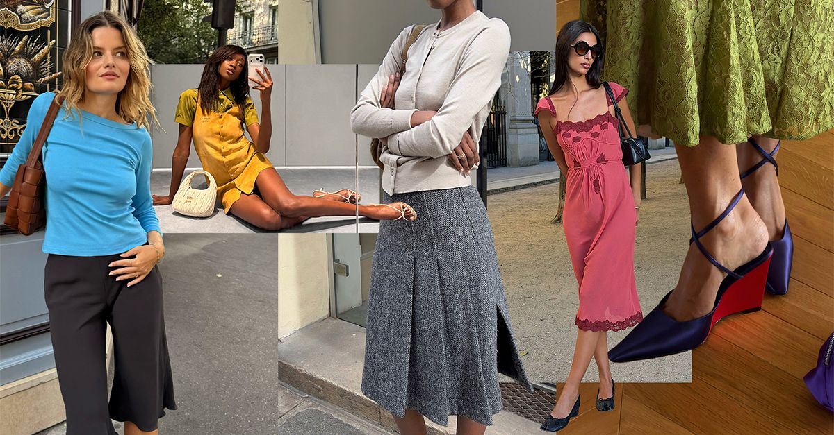 6 Parisian Color Trends that France’s Finest Dressers Are Wearing This Fall