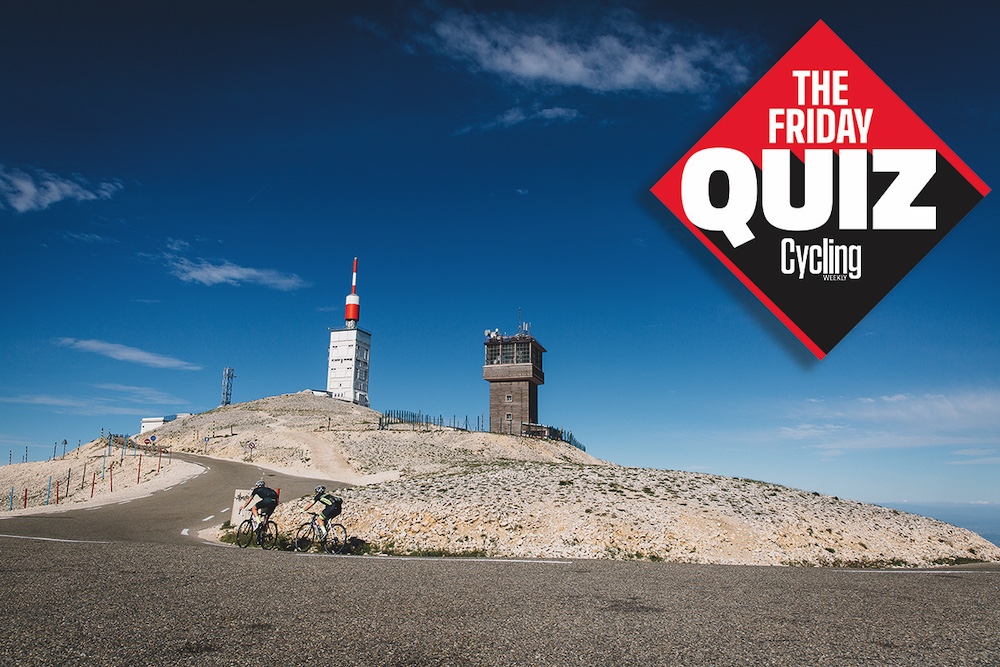 The summit of Mont Ventoux in France