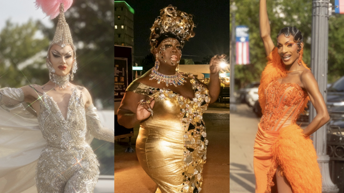 Sasha Velour, Latrice Royale, and Jaida Essence Hall for We&#039;re Here Season 4 on HBO