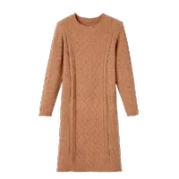 Knitted dress: £45 | Damart