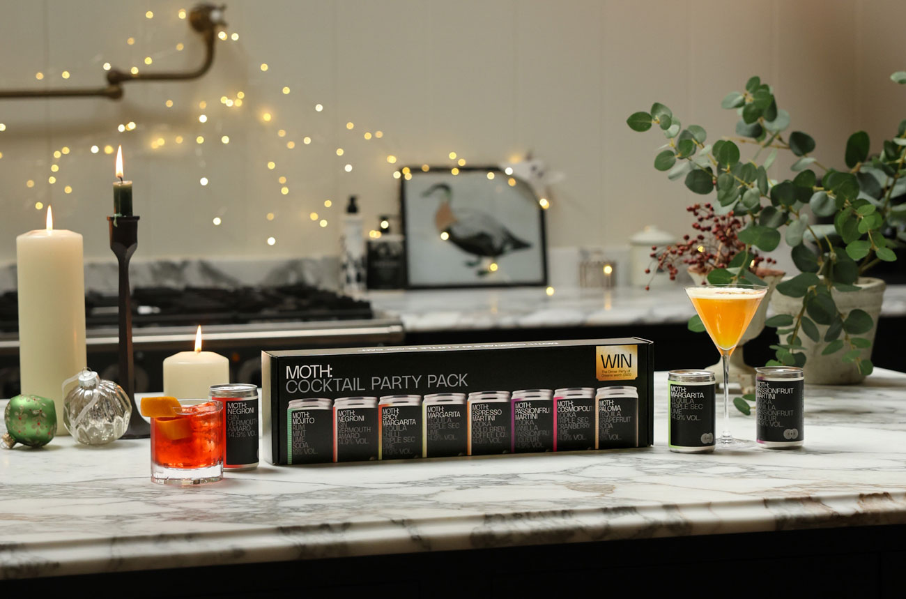 MOTH Party Pack canned cocktails