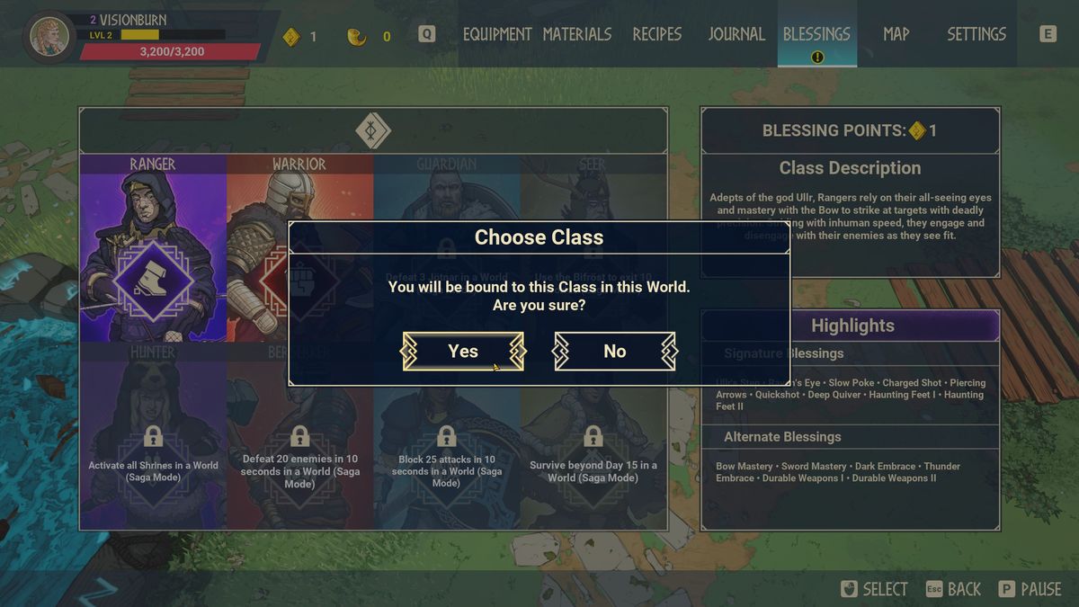 Tribes of Midgard classes