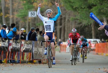 Luke Keough timed his move perfectly for his 4th CSI victory.