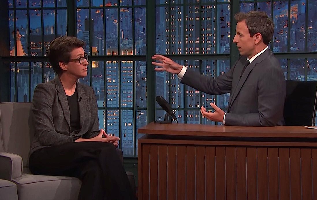 Rachel Maddow loves Donald Trump&amp;#039;s success