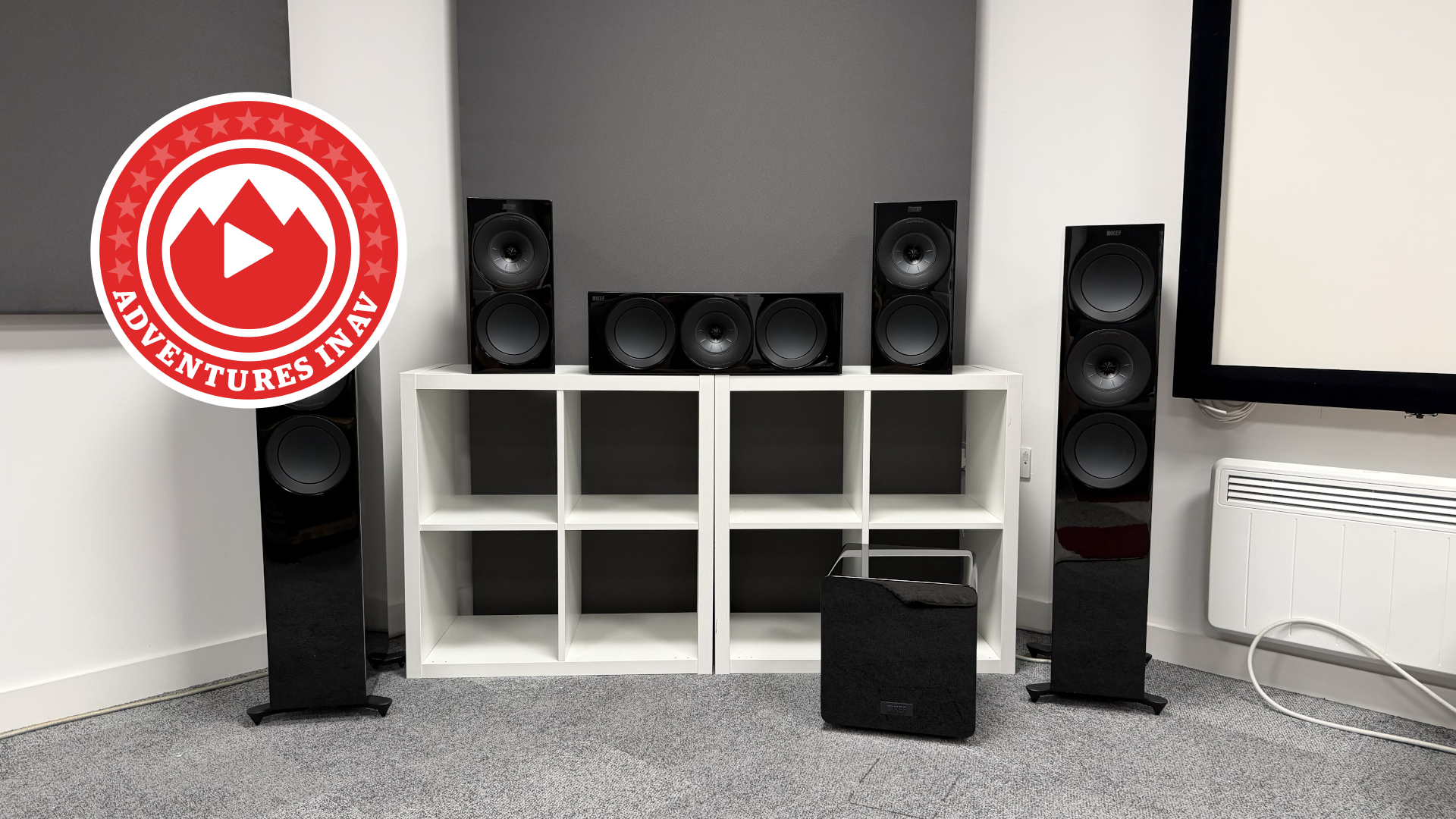 KEF speaker package with Adventures in AV