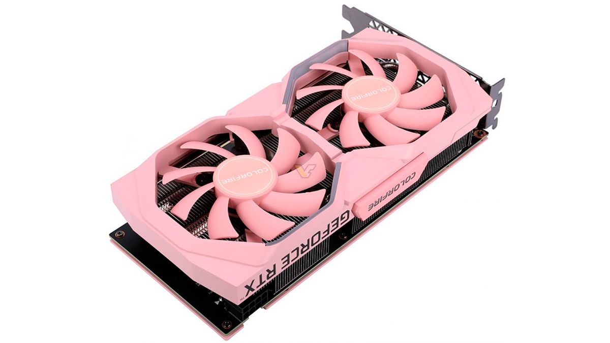 ColorFire Dips GeForce RTX 3060, RTX 3060 Ti GPUs In Pastel Colors