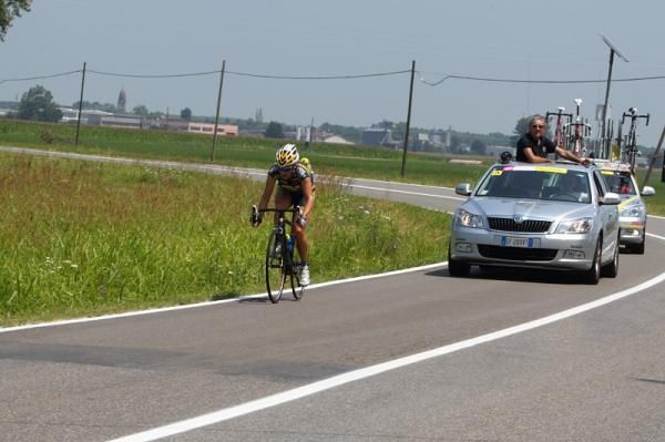 The first person to get a significant advantage was Liesbet De Vocht (Topsport Vlaanderen 2012)