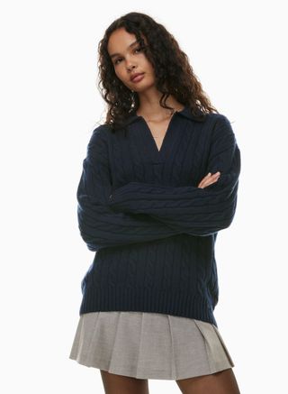 Aritzia, Peggy Polo Sweater