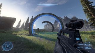 Halo Infinite campaign forerunner archive halo rings collectible