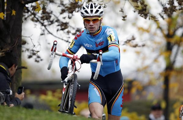 Joeri Adams (Belgium) rides to a bronze medal in the U23 European championship.