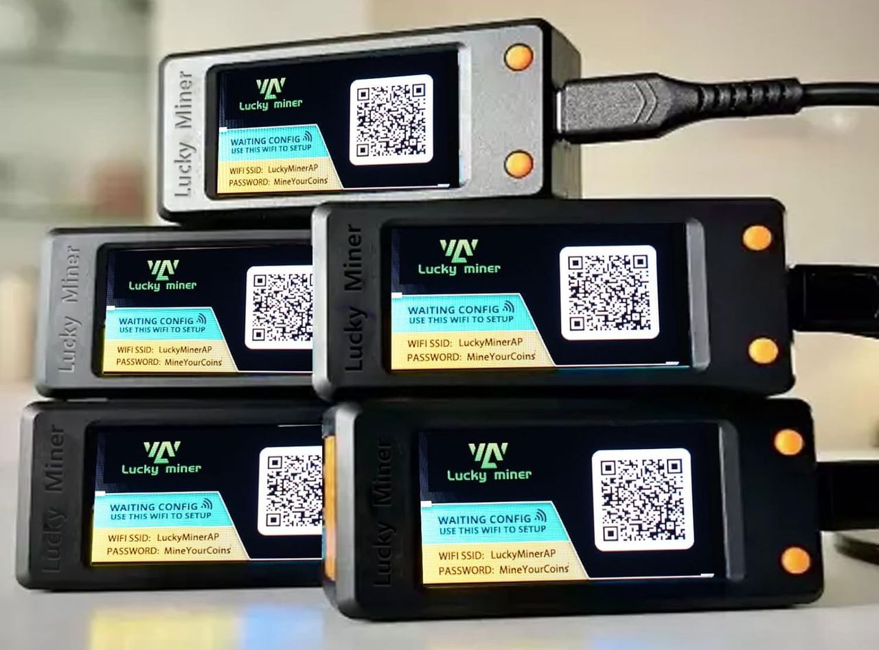 Lucky Miner SOLO-LV02 USB-C miner