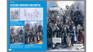 Final Fantasy XIV - making the ImagineFX cover
