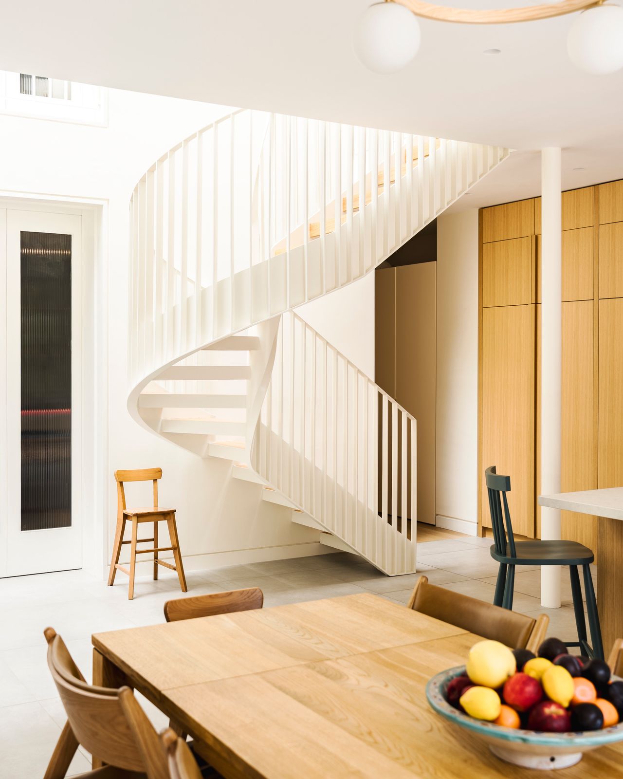 Interior details of the new extension