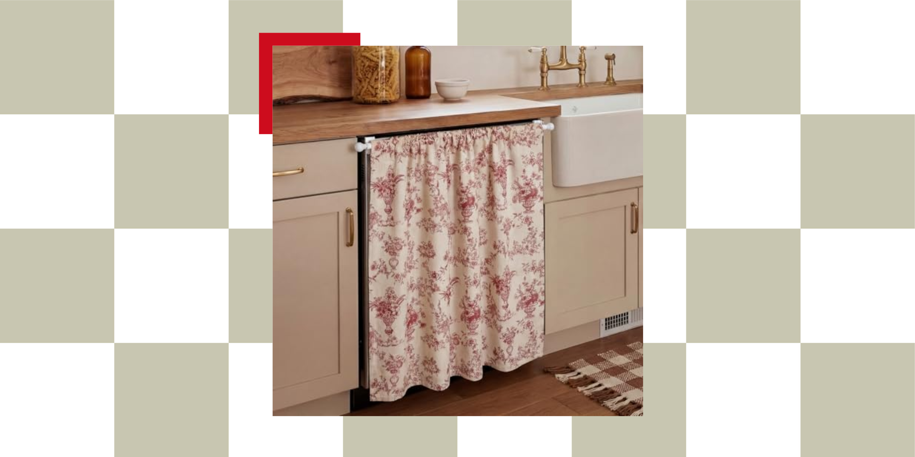 dishwasher magnetic curtain cover