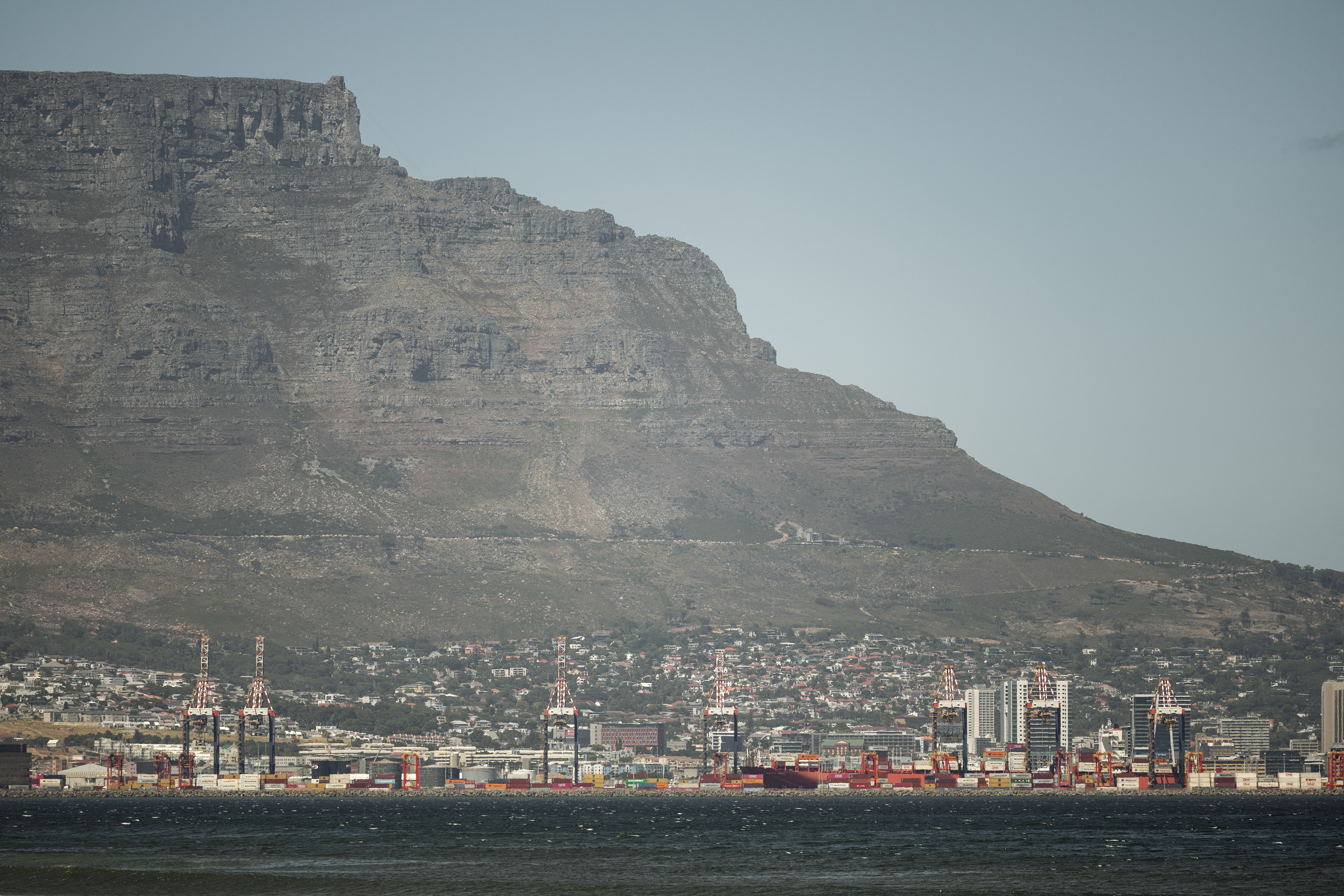 Table Mountain and the Cape Town City Bowl