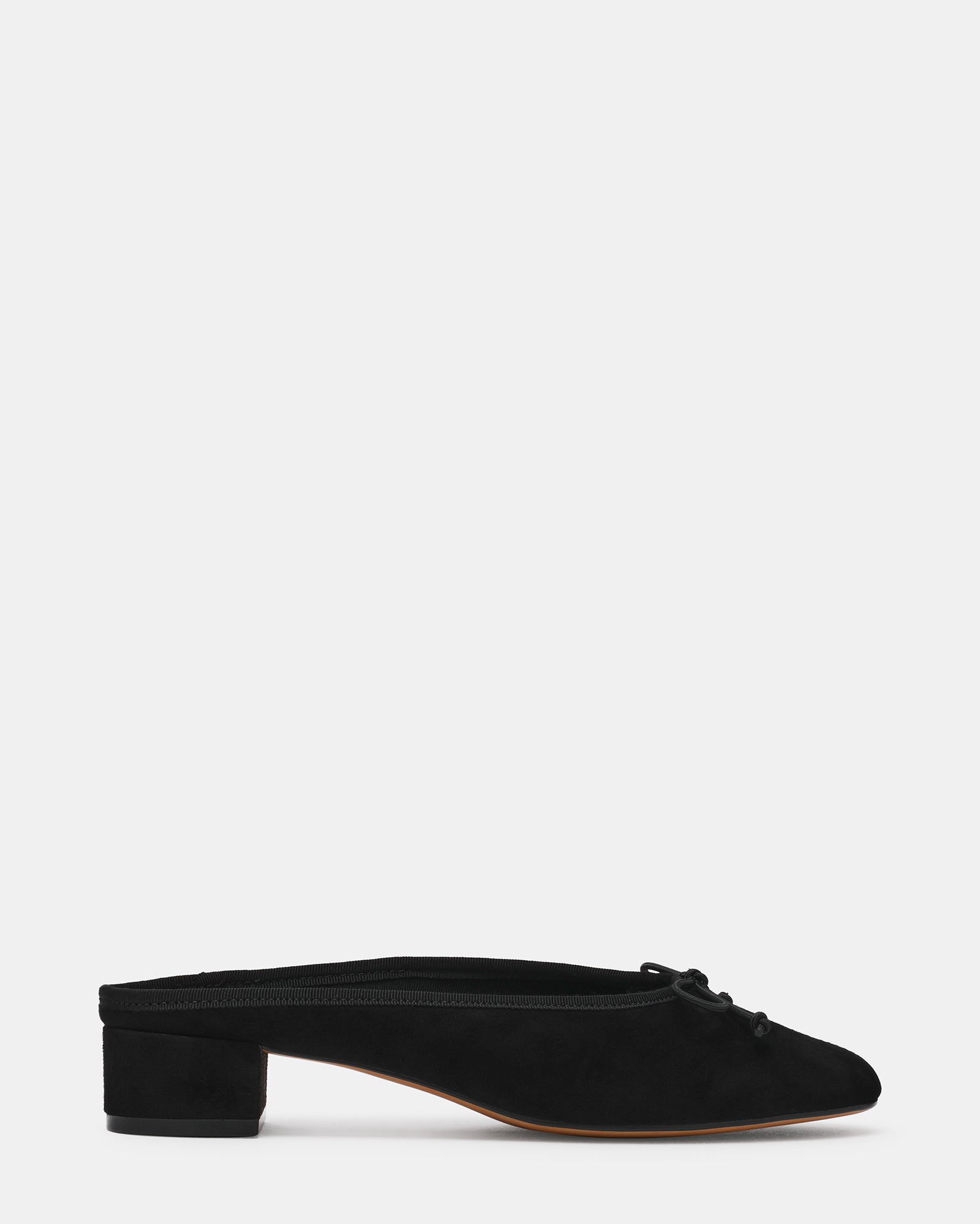 Steffi Mule Black Suede