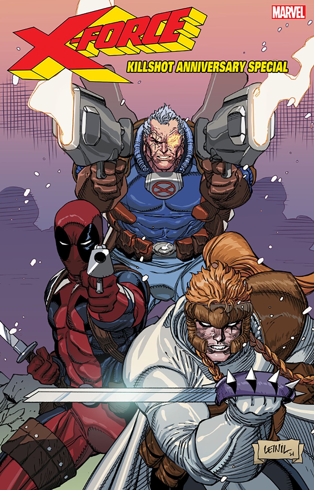 X-Force: Killshot Anniversary Special #1 variant cover