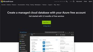   Microsoft Azure SQL Database 