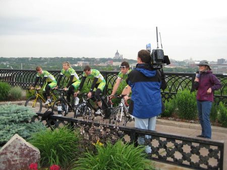 Nature Valley Pro Ride on Fox Morning News