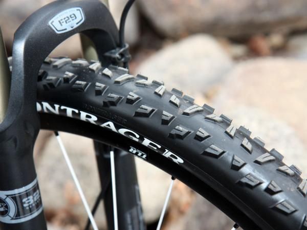 Our test bike came preassembled by Subaru-Trek team mechanic Matt Opperman, who also saw fit to swap in Bontrager's more Colorado-friendly XR3 tread in lieu of the stock 29-2s.