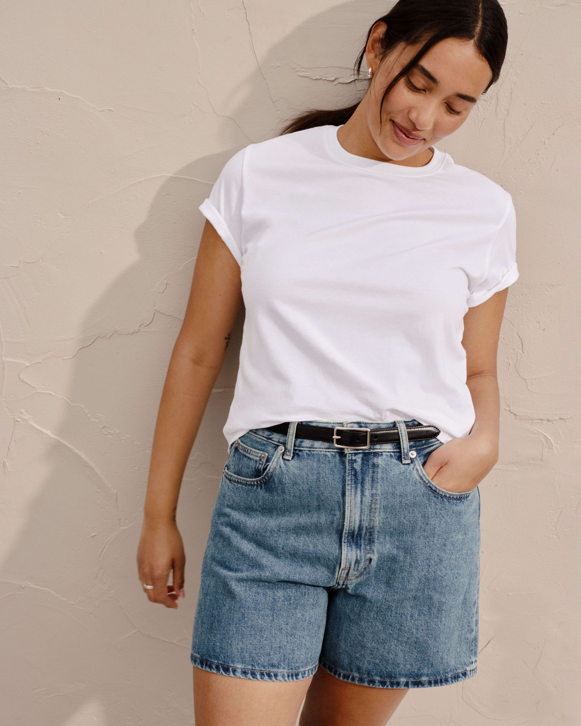 The Organic Cotton Box-Cut Tee