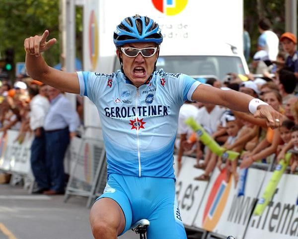 Heinrich Haussler (Gerolsteiner) is happy