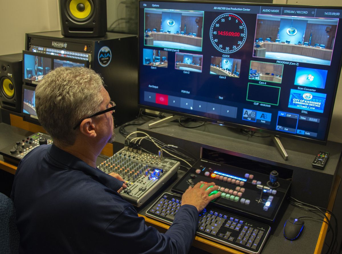 City of Kissimmee Uses Panasonic AV-HLC100 Stream Studio for NDI ...