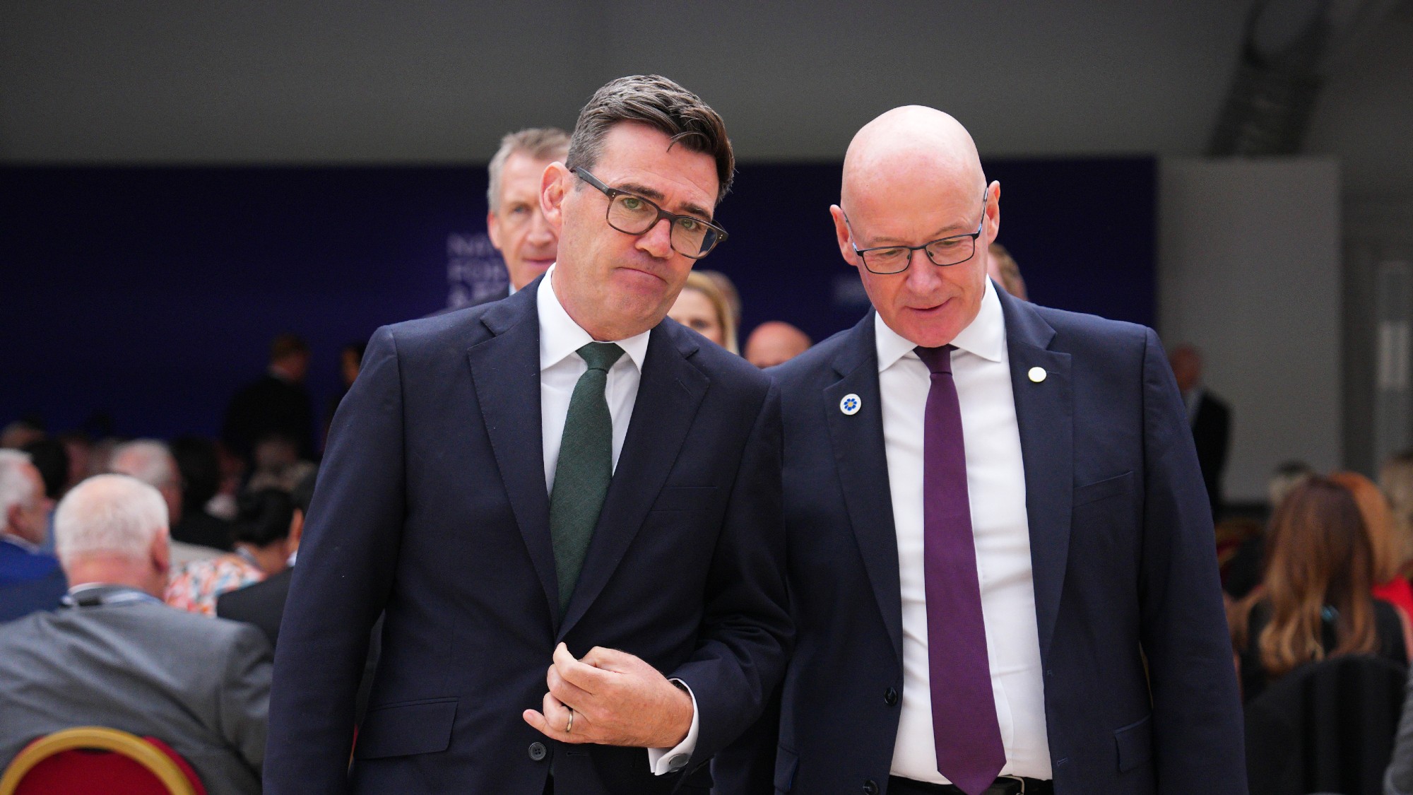 John Swinney in conversation with Andy Burnham