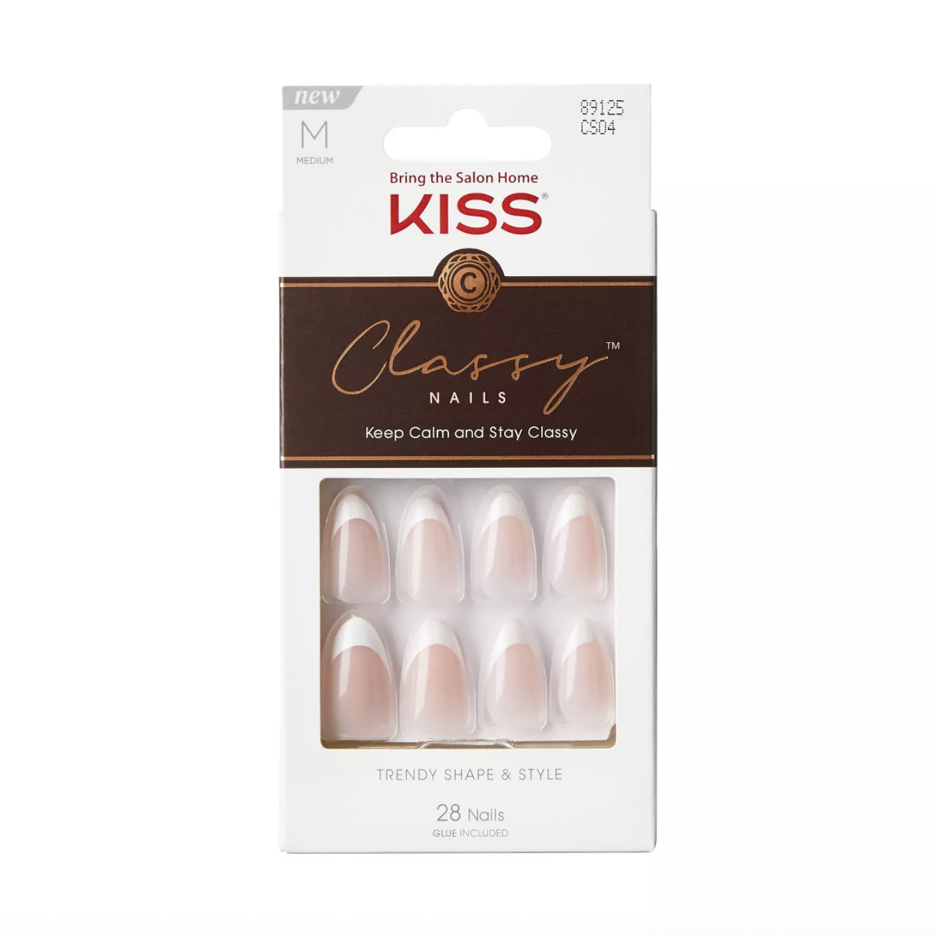 KISS, Medium Almond Press On Nails