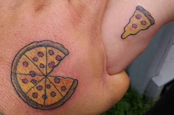 Pizza tattoos