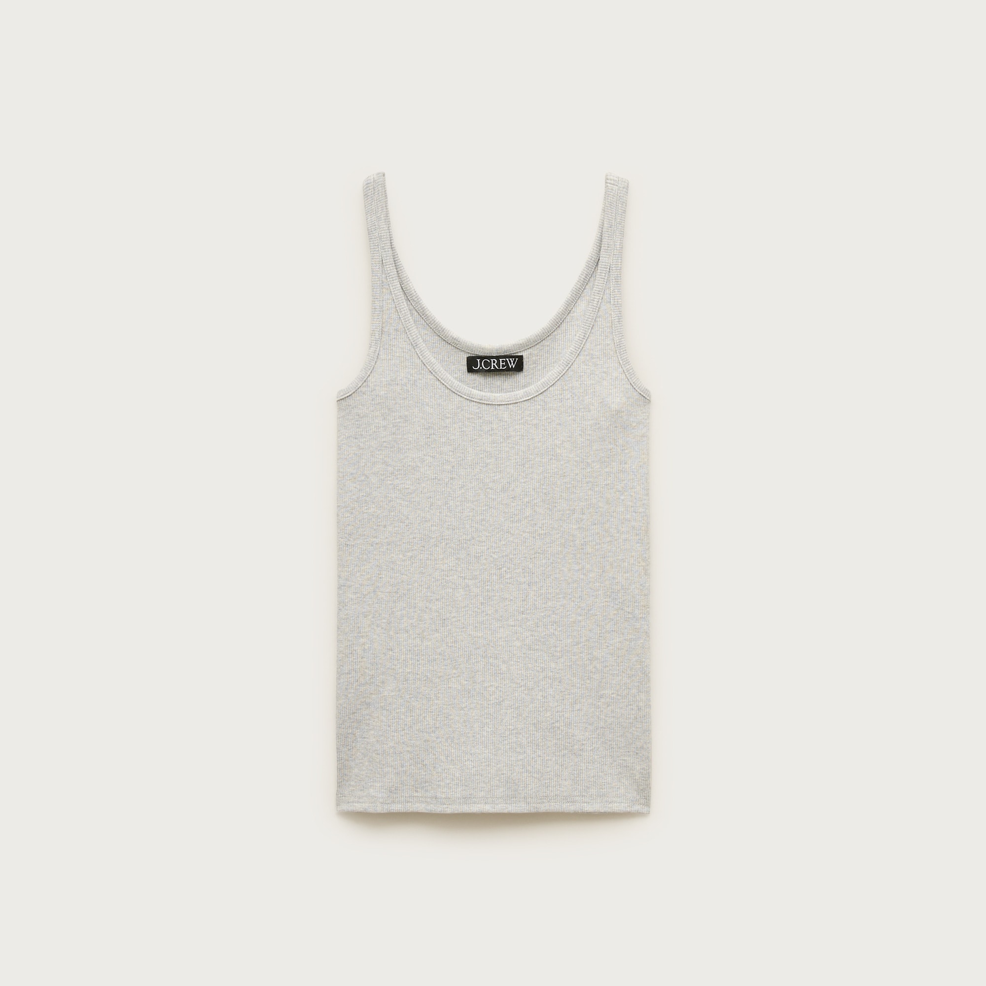 Perfect Rib Scoopneck Tank Top