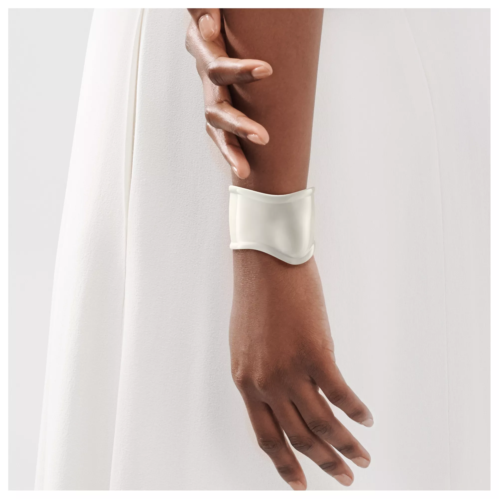 tiffany &amp;amp; co. bone cuff silver